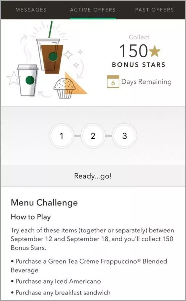 Gamification Example - Starbucks