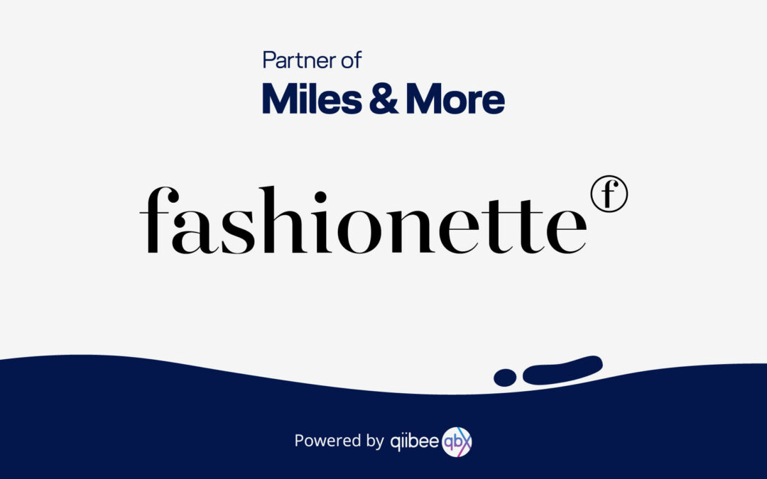 fashionette Partnership with Miles & More, powered by qiibee