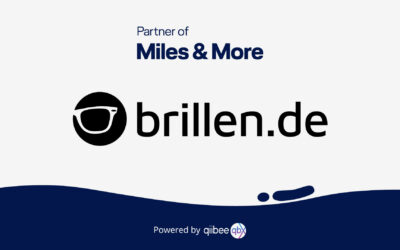 brillen.de Partnership with Miles & More, powered by qiibee