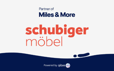 Schubiger Möbel Partnership with Miles & More, powered by qiibee